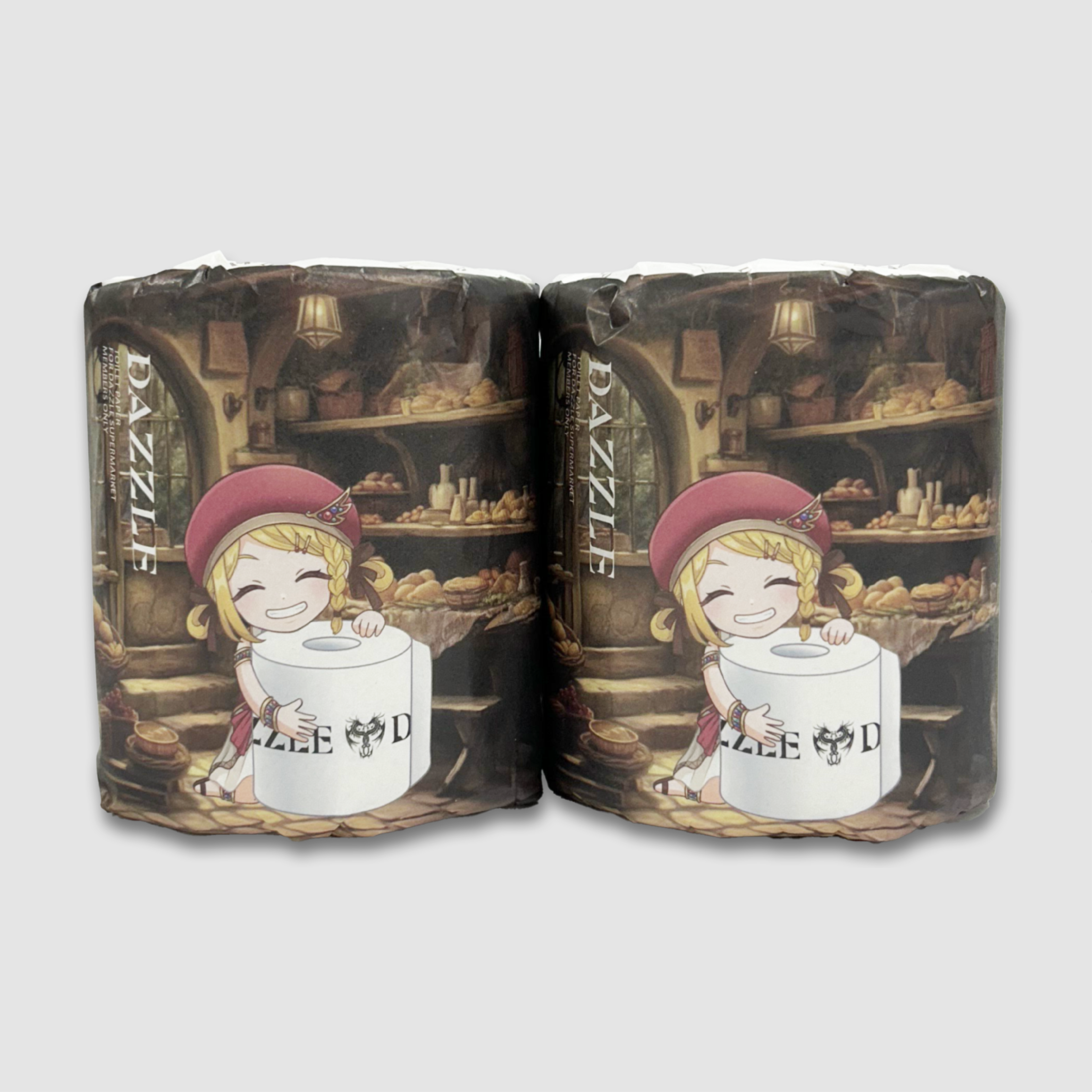 ショコラ様 完成品トイレットペーパー6個入れ DAZZLEトイレットペーパー 2個 | SUPERMARKET | Tatsuya Ueda Official